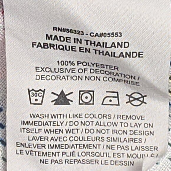 RARE Nike Dri-Fit Mens Button Down Sz Med Geometric Poly Multicolor Gay Pride - Picture 11 of 16